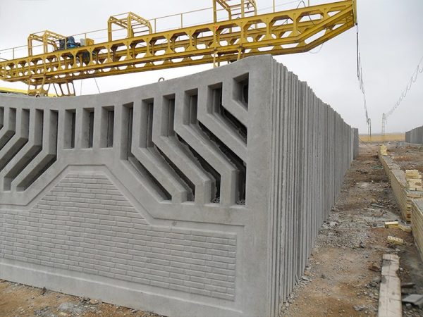 دیوار بتنی طرح ترکیبی