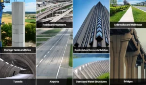 Applications of Concrete in Construction